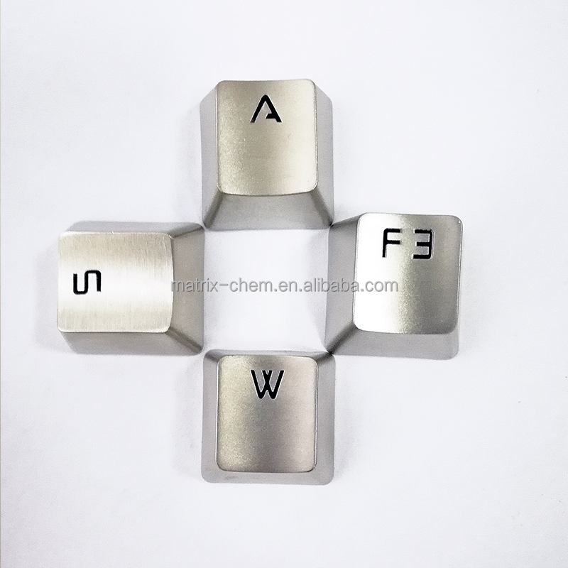 New Stainless Steel Keyboard Keys Parts Mim Metal Power Injection Molding Keycap Computer Accessories Factory 