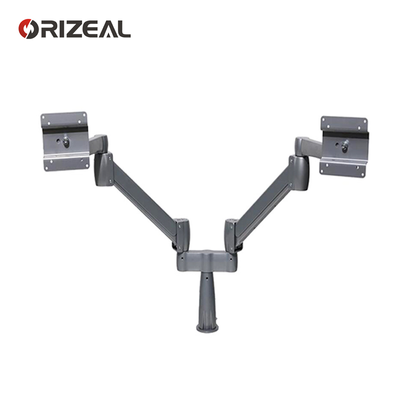 Hot Sale Computer Accessories Monitor Bracket Counterbalance System Dual Lcd Monitor Arm Bracket 