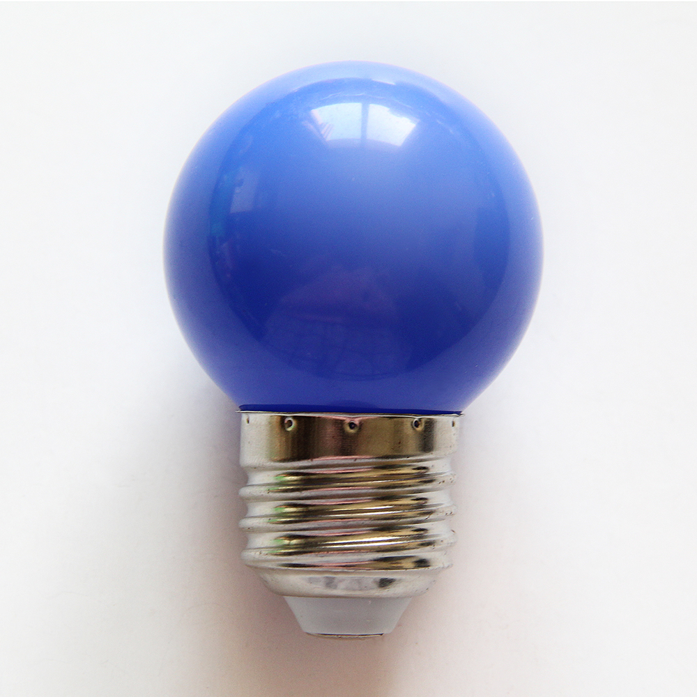 G45 0.5w E27 Super Bright Led Globe Colorful Lights Bulb Lamp For Home Decoration 
