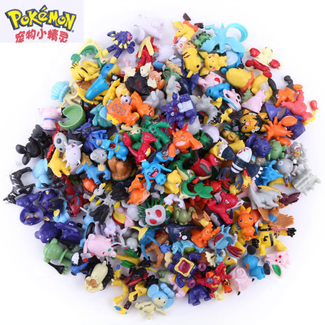 Wholesale Good Quality 2-3cm Mini Child Toy Action Figure Poke Mon Go For Kids 