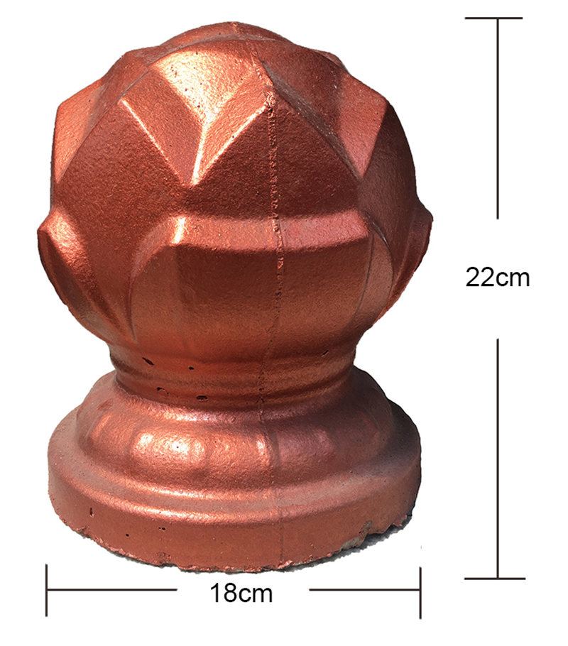 Decorative Plastic Concrete Lotus Mold For Garden Home 