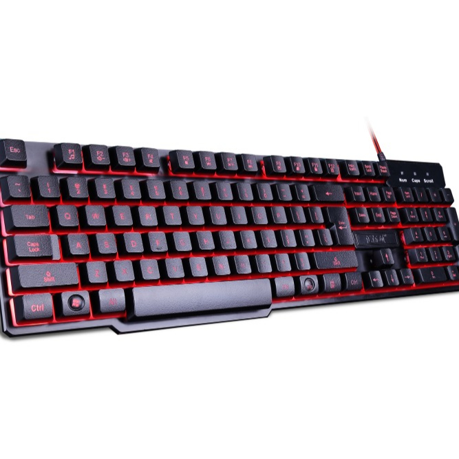 3-color Switch Backlight Usb Wired Gaming Pc/laptop Keyboard Teclado Gamer Computer Accessories 