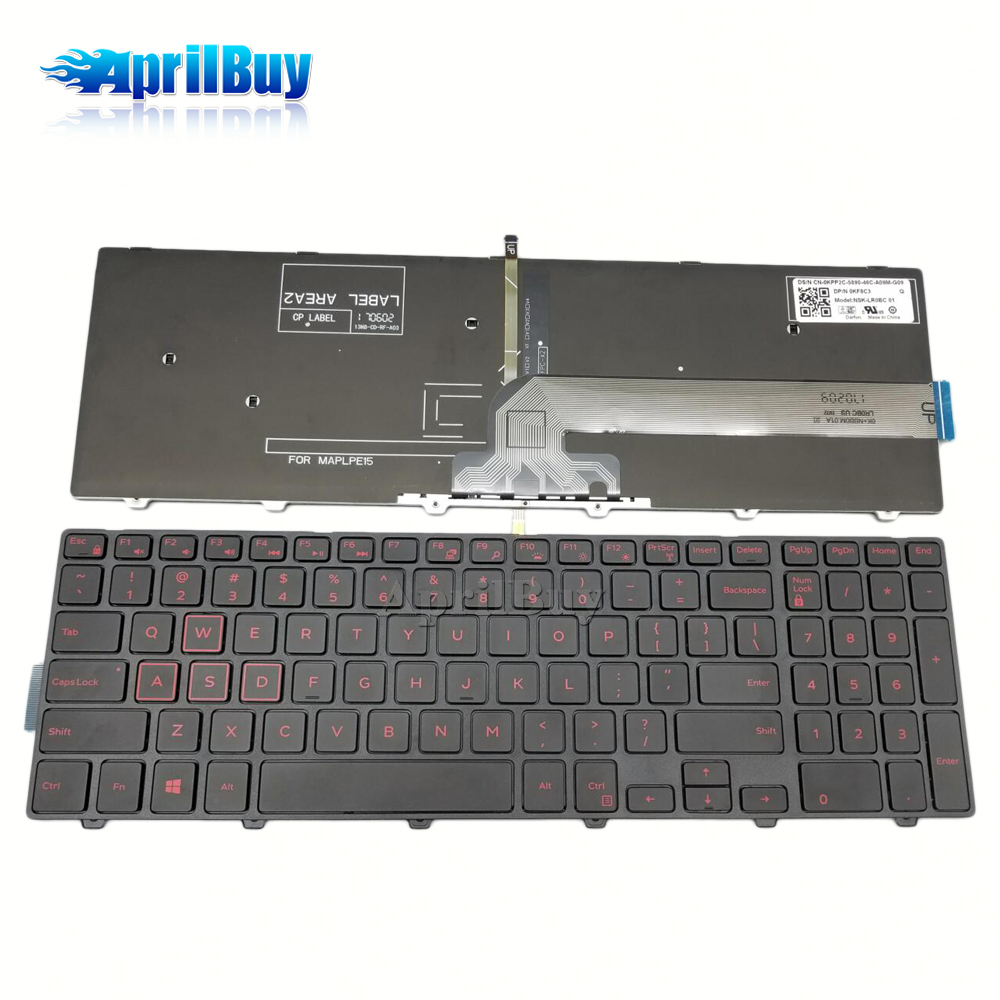 Computer Accessory For Dell Inspiron 15 3000 17 5000 Notebook Computer Keyboard Manufacturing 