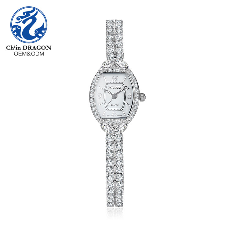Fashion Pure 925 Sterling Silver Watch+silver Watch For Women 