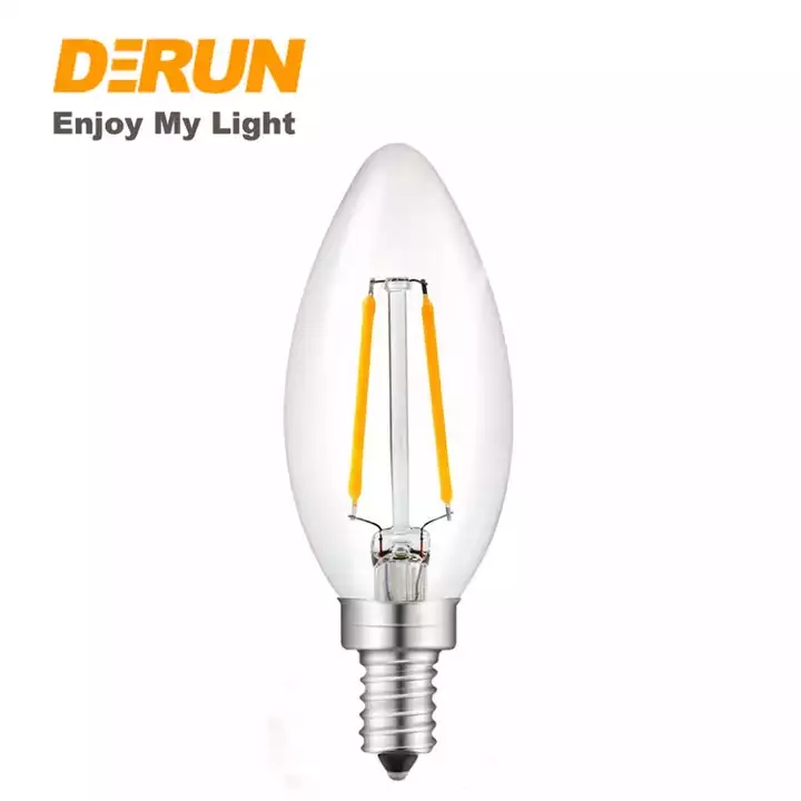 Led Filament Bulb Custom C35 E27 &amp; E14 B22 Base 15 10w Dimmable Light With Driver For Home Shop Ceiling Vintage Lamp Decoration 