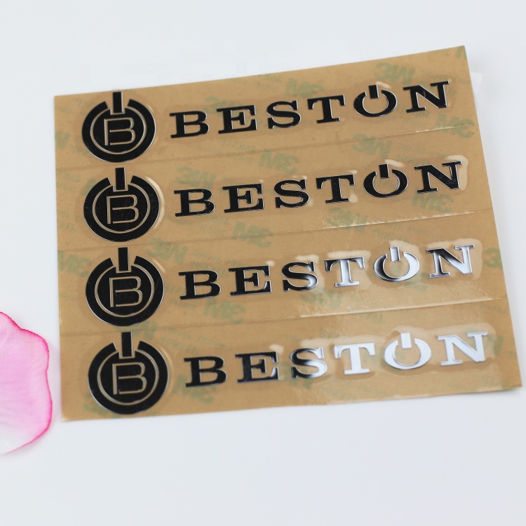 Factory Directly Sell Newest Special Price Nickel Metal Sticker Stickers For Home Appliance New Style Electroforming Label 