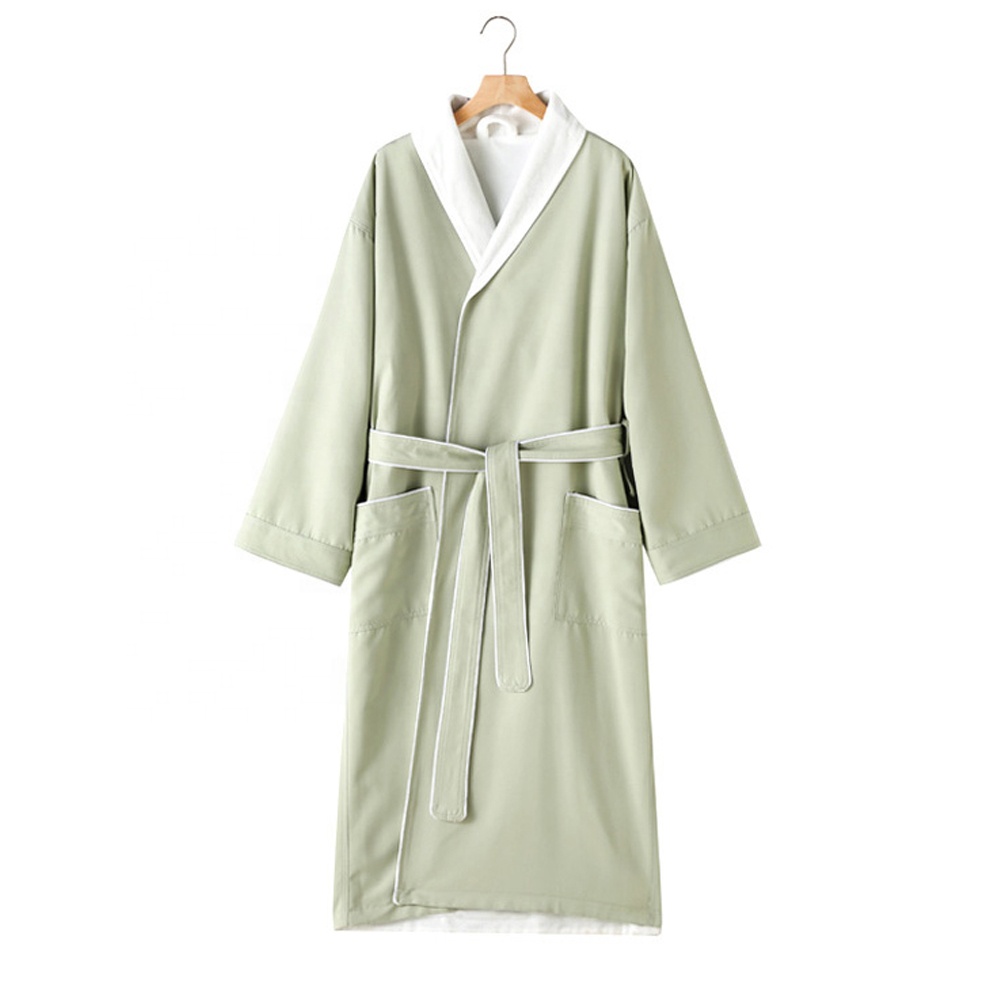High Quality Couples Family Pajamas Coral Fleece Plush Bathrobe For Men Women Sleepwear 