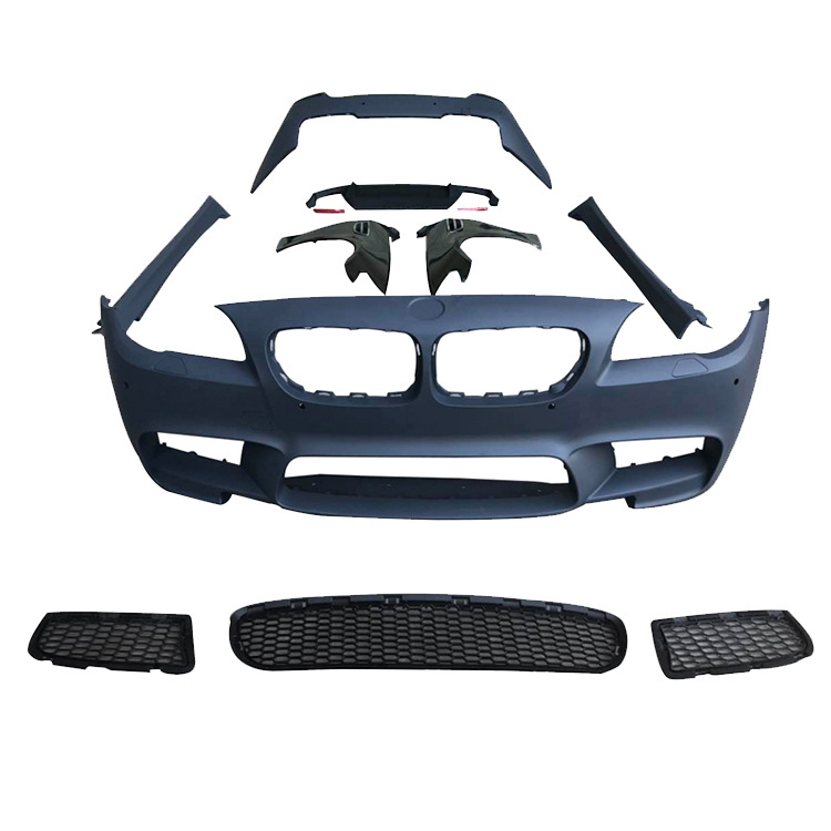 F10 M Tech Mt Style Body Kit For Bmw 5 Series 520i 525i 528i 535i F10 F18 Front Rear Car Bumpers Side Skirts M Sports Bodykit 