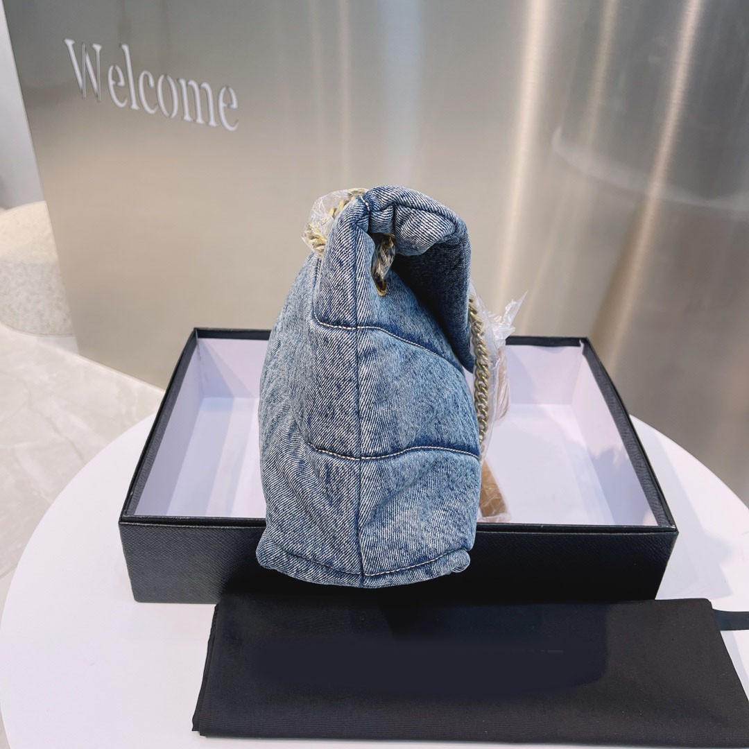 Fall 2021 Handbags Branded Name High Quality Denim Soft Hand Bags Designer Ladies Luxury 