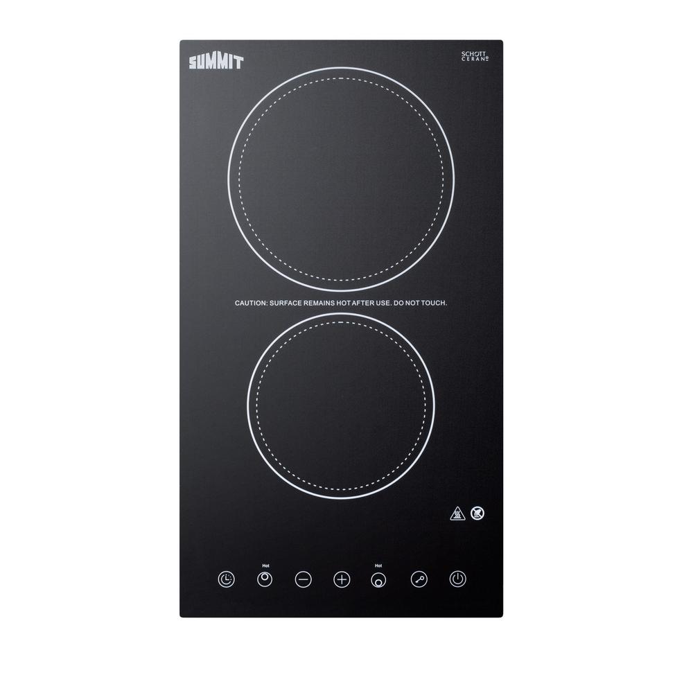 Home Appliances Smart Induction Cooktop Gas Stove Ceramic Glass In Black 