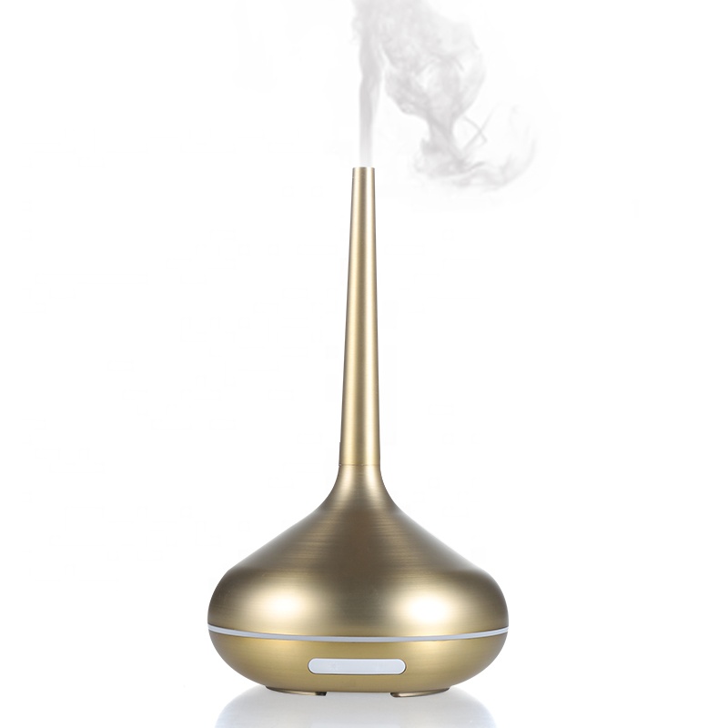 Modern Home Decoration 120ml Fresh Woodgrain Bamboo Air Mini Aromatherapy Humidifier Mist Essential Oil Aroma Diffuser 