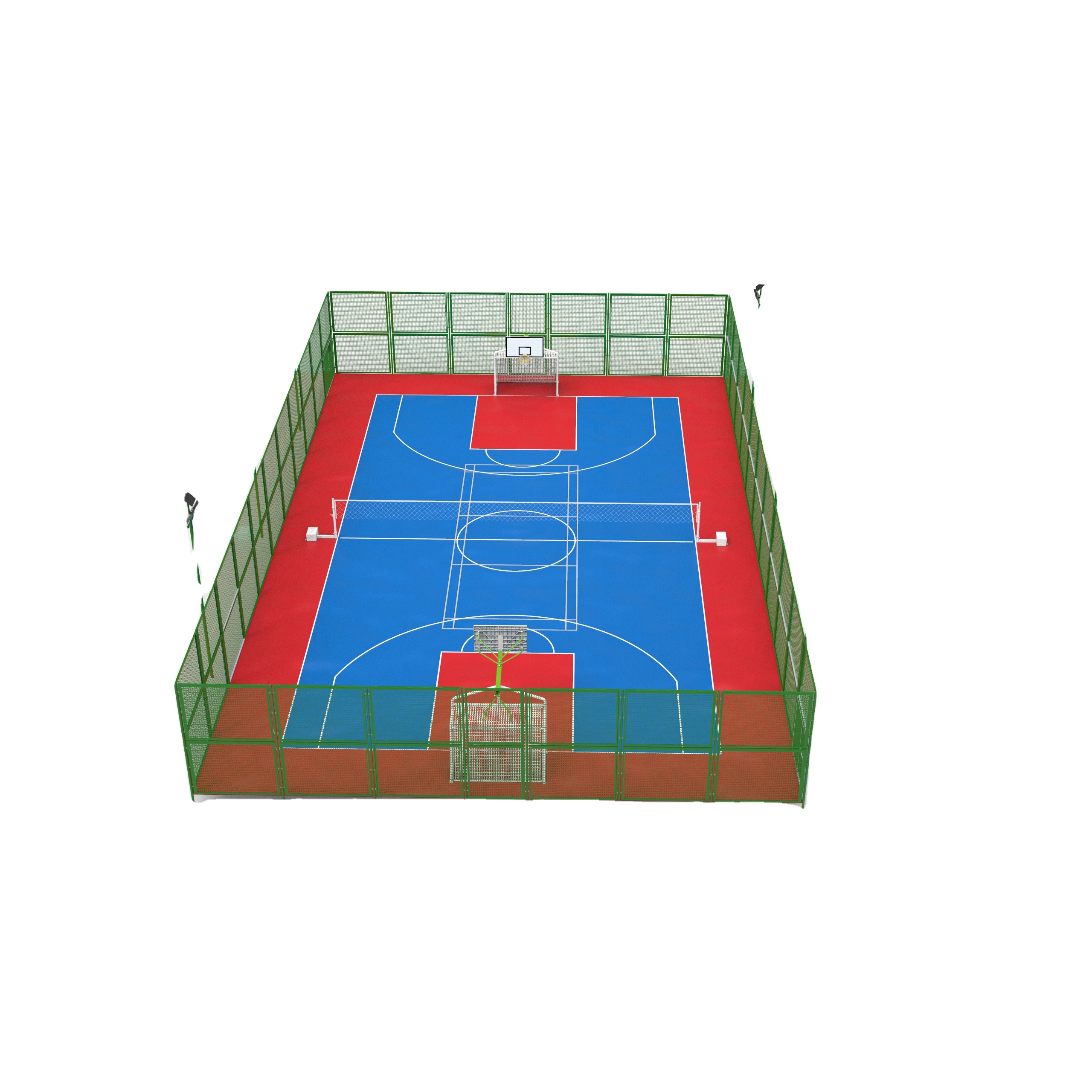 Multifunctional Outdoor Sports Field