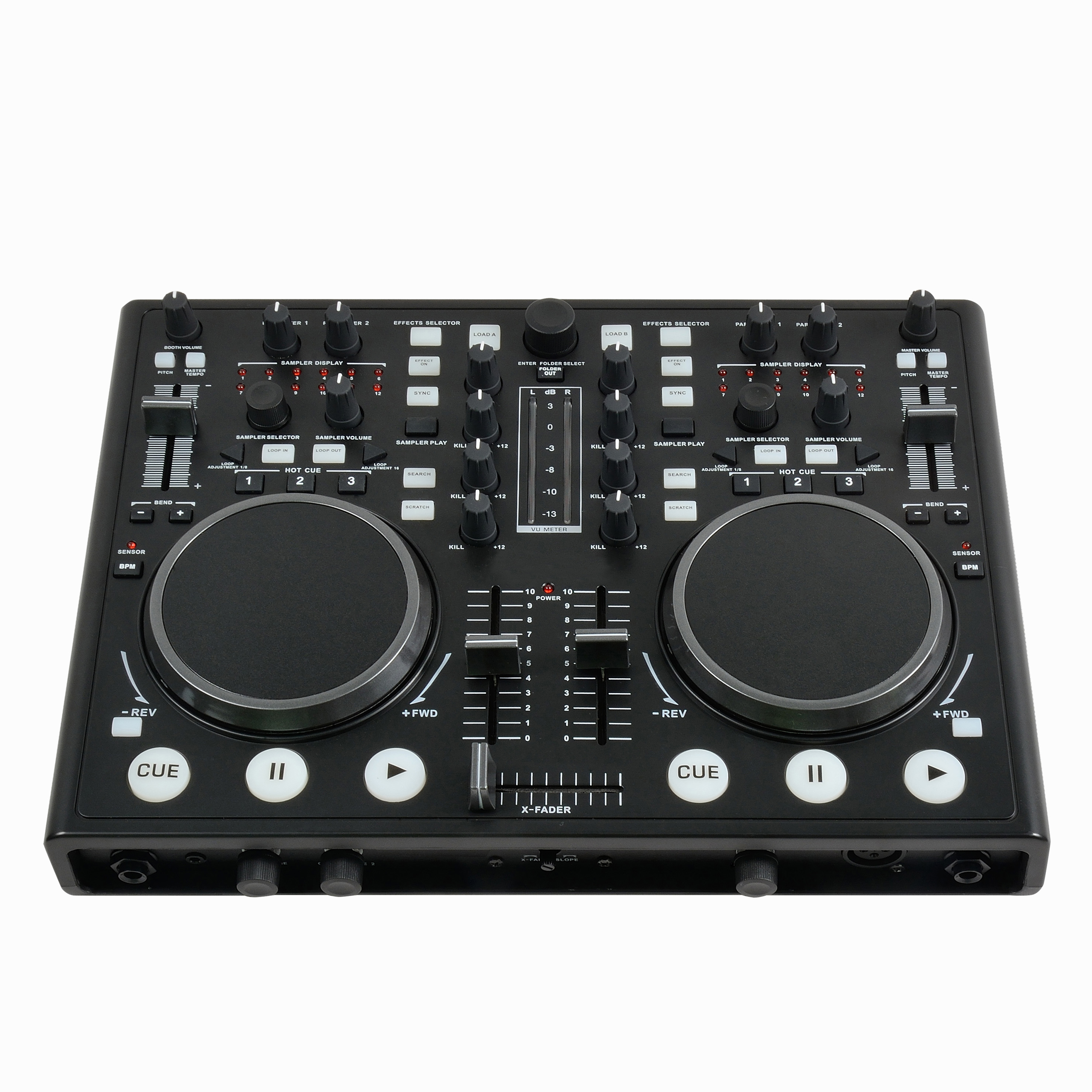 Sound Equipment/amplifiers/speaker Professional Control Dmx Deck 2-channel Dj Controller/audio Console Mixer 
