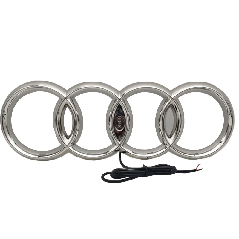For Audi A3 A4 A6 A7 Q3 Q5 Q7 Q8 Car Abs Luminous Medium Mesh Light Dynamic Streamer Atmosphere Light Modification Accessories 