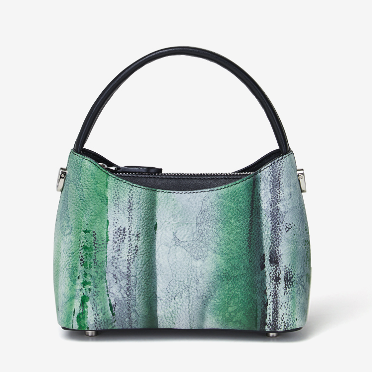 Luxury Genuine Leather Snake Skin Crossbody Bag Women Shoulder Single Wide Strap Python Skin 