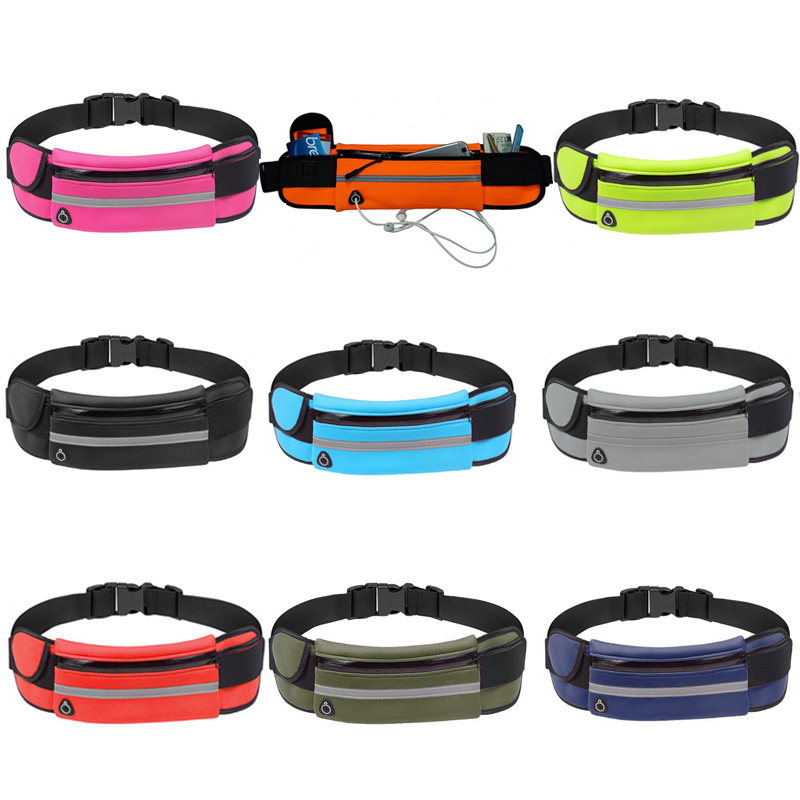 Pasuxi Waterproof Lightweight Sports Running Belt Bum Pouch Bag Outdoor Travel Sport Fanny Pack Waist Bag