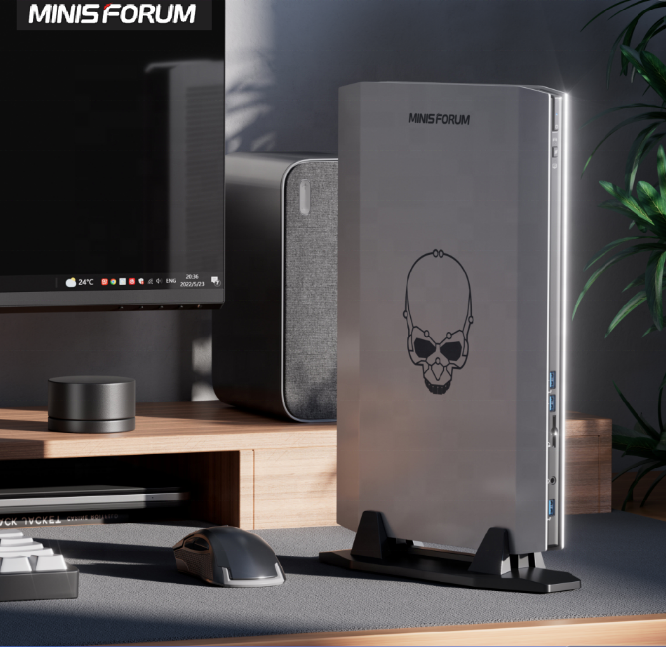 Minisforum Nucxi7 Intel Core I7 11th Generation Nvidia Geforce Rtx 3070 Desktop Computer 8 Cores Windows 11 Gaming Mini Pc