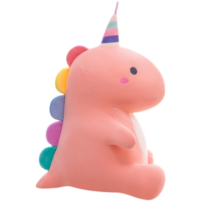 2023 Trending Amazon Hot Sale Cute Promotional Unicorn Dinosaur Plush Toy For Kids 