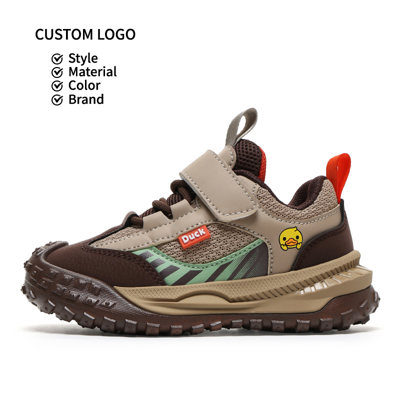 Durable Children's Waterproof Sports Shoes Non-Slip Sole Easy Clean Design for All-Weather Outdoor Play Rainy Day Adventures