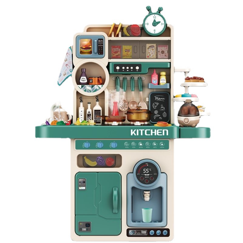 Kids Kitchen Set Toys For Kids Big Size Girls Toys Multifunctional Pretend Play Kitchen Toys 