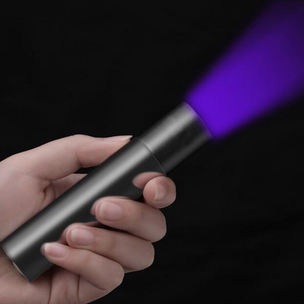 Uv Wood&#39;s Lamp Usb Rechargeable Uv Flashlight Pet Skin Ringworm Fungal Diagnosis Skin Analyzer 