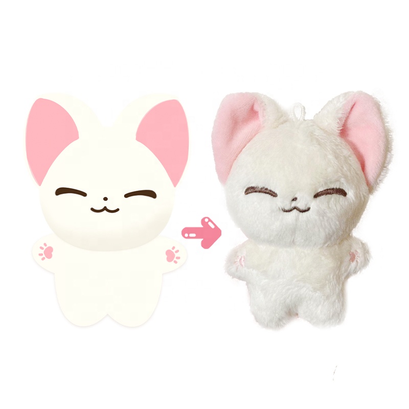 2022 Customized 10cm Cute Doll Idol Surrounding Characters Plush Stuffed Toy Cute Animal Toy Plush Doll 