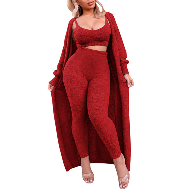Factory Fashion Designer Sale 3pc Set Women&#39;s Clothing Amazon&#39;s New Fall Clothing For Women 