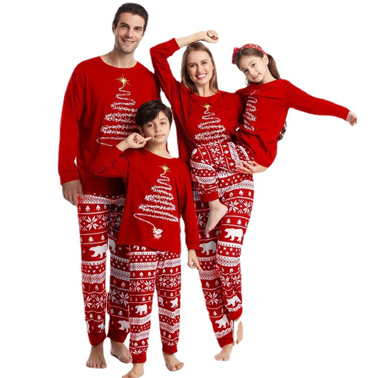 Wholesale 2022 Christmas Onesie Pajamas Family For Women Set Plus Size Women&#39;s Sleepwear 