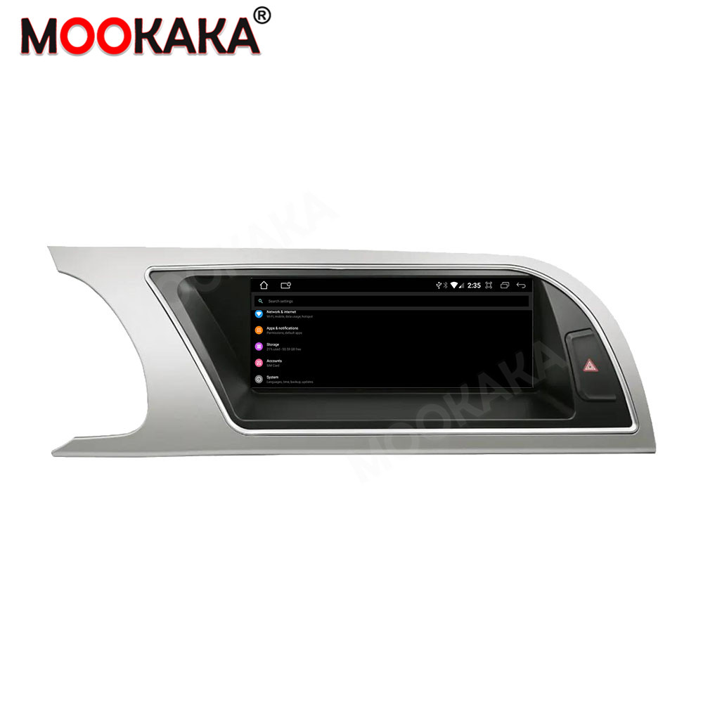 Android 11 For Audi A5 A4 B8 A4l S4 Rs4 2009-2016 Car Gps Navigation Auto Stereo Multimedia Player Head Unit 