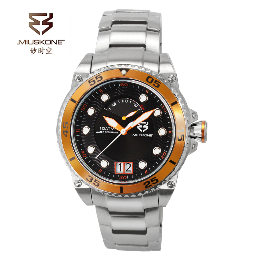 2022 New 100 Meter Waterproof Cola Circle Men&#39;s Sports Luxury Quartz Watch For Outdoor Sports Watch 