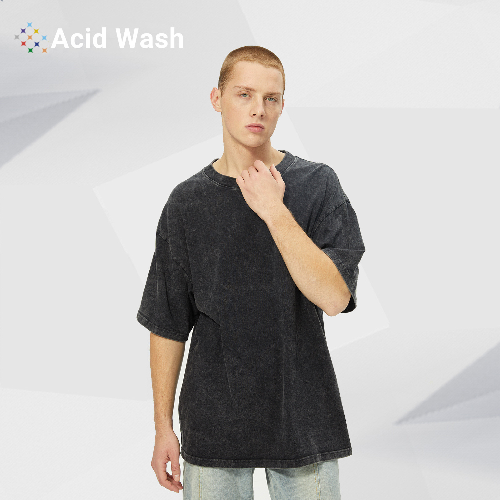 Acid Wash Tshirt Men Wholesale Eco-friendly Unisex Bamboo T Shirt Organic Plain T Shirts For Men Tshirt 