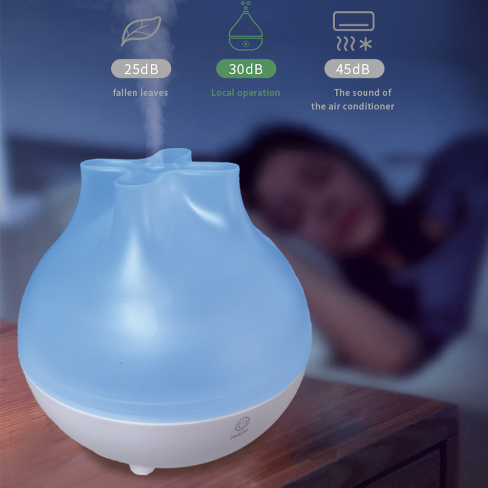 Aromatherapy Essential Oil Aroma Diffuser Humidifier Cool Mist Ultrasonic Aroma Diffuser With 7 Color Led Light 