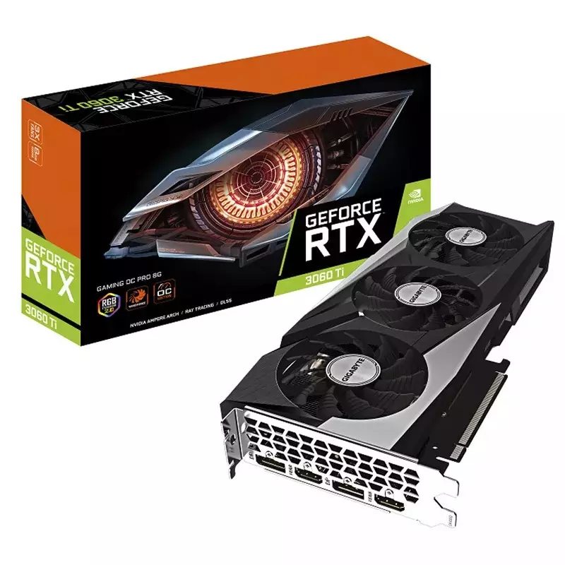 Computer Hardware &amp; Software Rtx 3060ti Graphics Card 8gb Gddr6 Gpu Gaming 256bit Video Card 3060 Ti