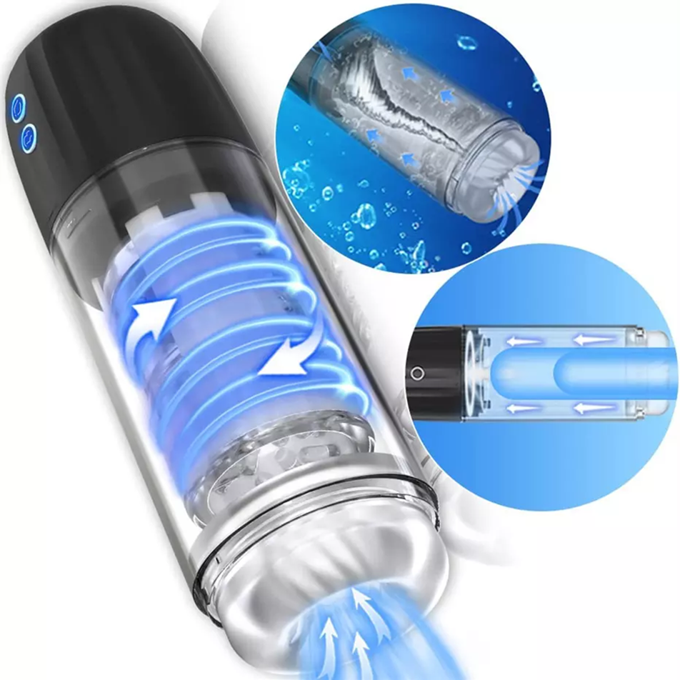 New Feel Sex Toys For Men Automatic Male Pocket Pussy Sex Toy Adult Products For Men Masturbation 