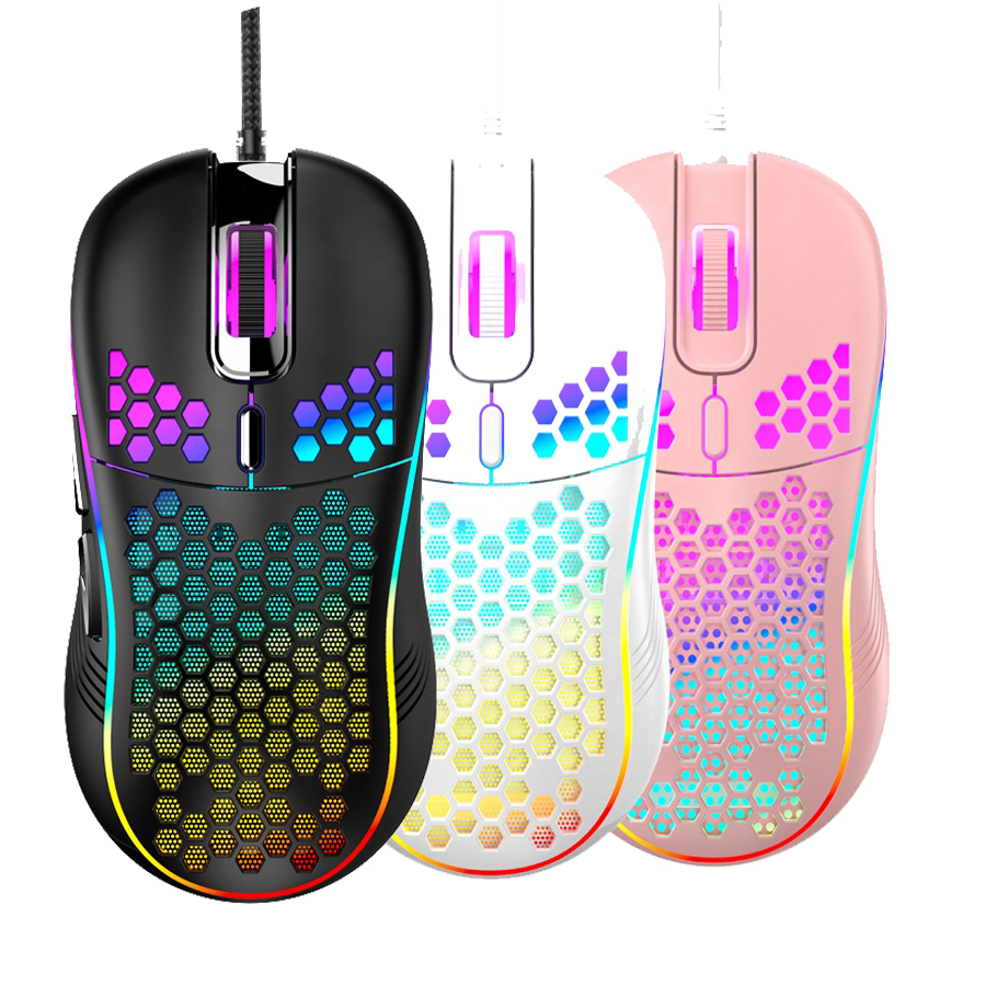 Top Selling Mouse Computer Accessories Lightweight Honeycomb Gamer Programable Usb Wired Gaming Mouse 