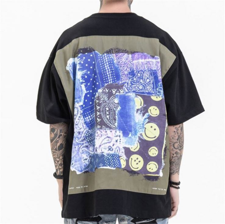 2022 Plain Printing Without Logo Man Star High Quality Shirts Custom Letters T Shirt Over Size 