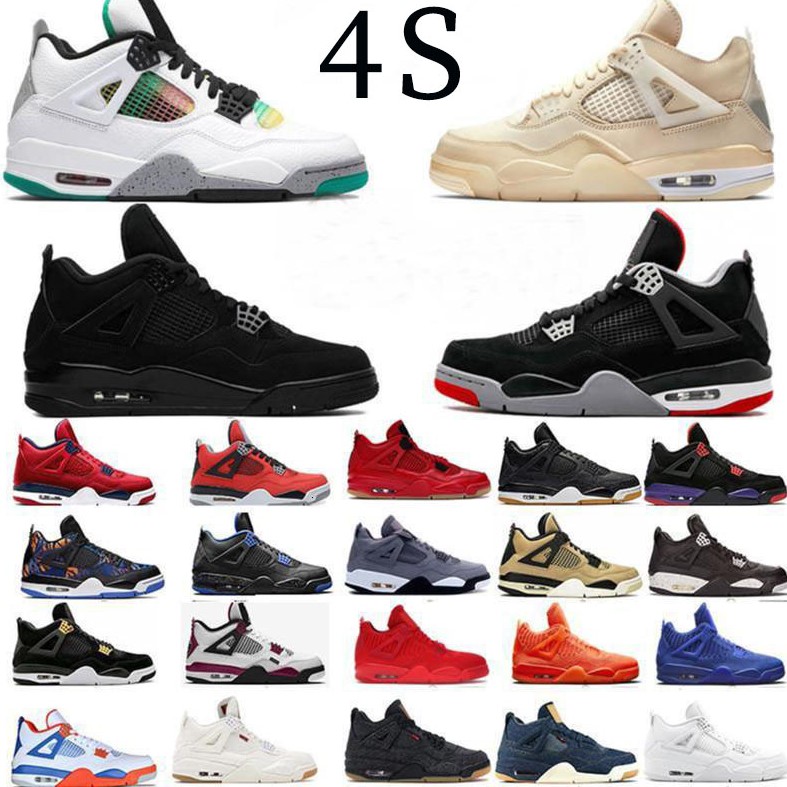 4 Retro 4s Aj 4 Men&#39;s Woman Sports Air Running Shoes Comfortable Basketball Sneakers Outdoor Basketball Shoes Aj 3 4 6 9 12