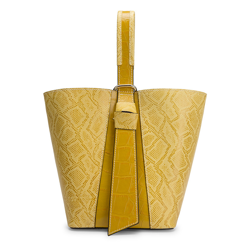 High End Handmade Designer Handbags Famous Brands Ladies Luxury Bucket Bags Women Crocodile Leather Handbag 