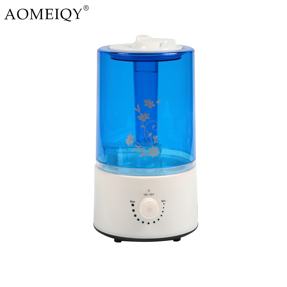 Indoor Cool Mist Ultrasonic Humidifier 2l Air Humidifier With Colorful Led Light 