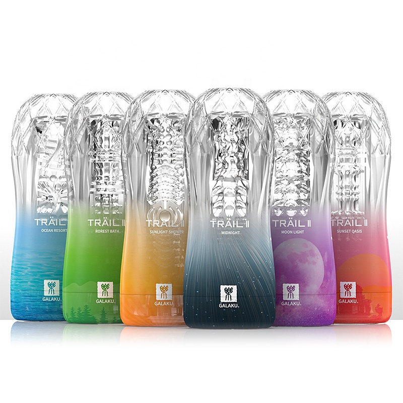 Hot New Male Masturbator Cup Soft Sex Toys Transparent Vagina Adult Endurance Exercise Sex Products Vacuum Pocket Cup For Men 