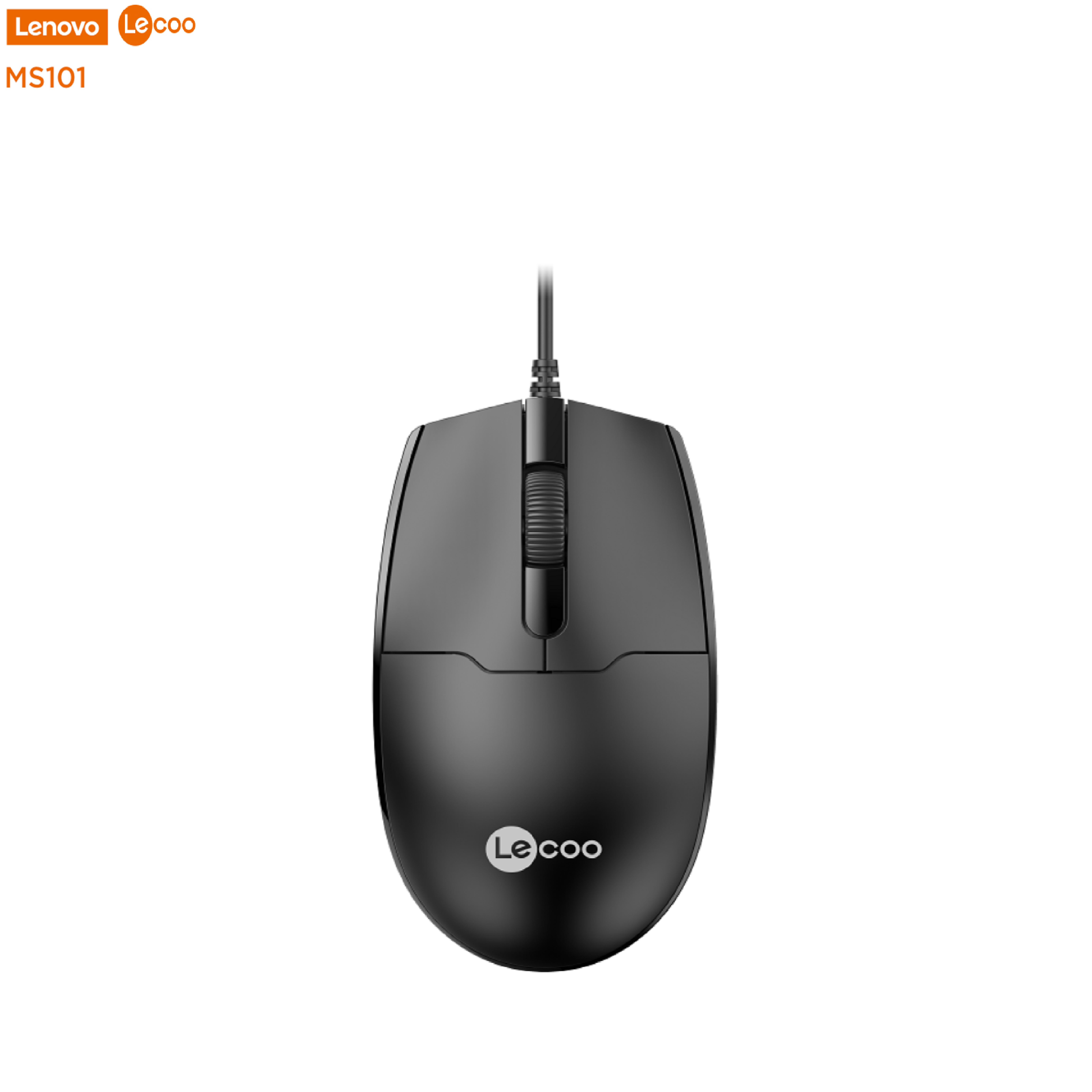 Lenovo Lecoo Ms101 Wired Mouse High Quality Mouse Laptop Computer Accessories 1600dpi 4d Portable Usb Wired Mouse 