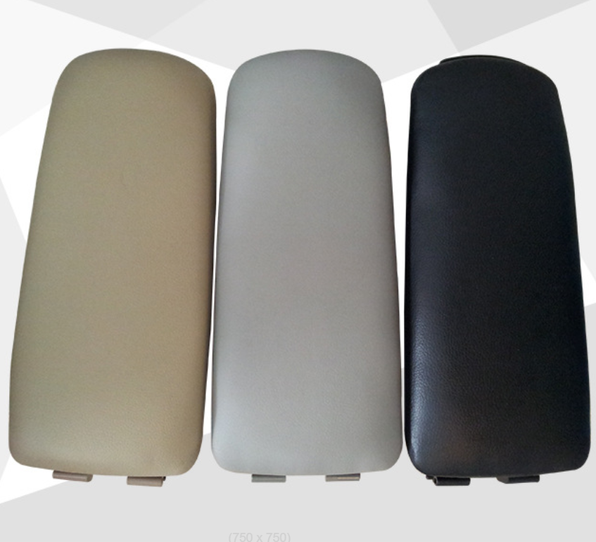 Car Armrest Latch Cover Center Console Black Grey Storage Box Lid Cover For Audi A4 B6 B7 