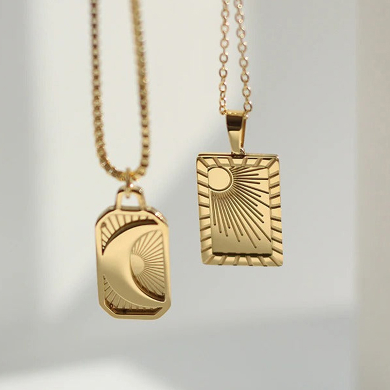 Gemnel Acero Inoxidable Joyeria Gold Plated Design 316l Stainless Steel 316 Jewelry Necklace Men&#39;s Wholesale Jewelry Set For Men 