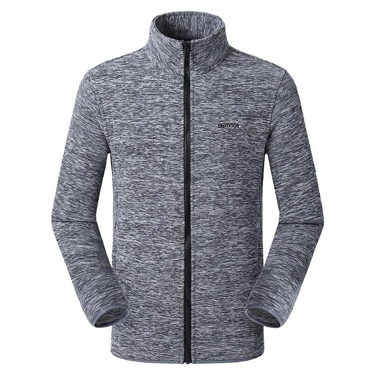 Premium Clothes Men&#39;s Casual Fashion Outdoor Fleece Jacket Polar Fleece Men&#39;s Neck Pullover Full Zipper Hoodie 