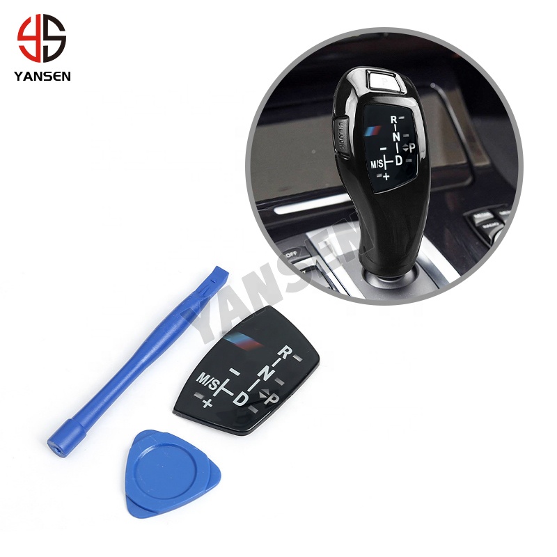 Amazon Ebay Hot Sale Car Gear Shift Knob Sticker For Bmw F10 F30 E46 E90 E92 Accessories 