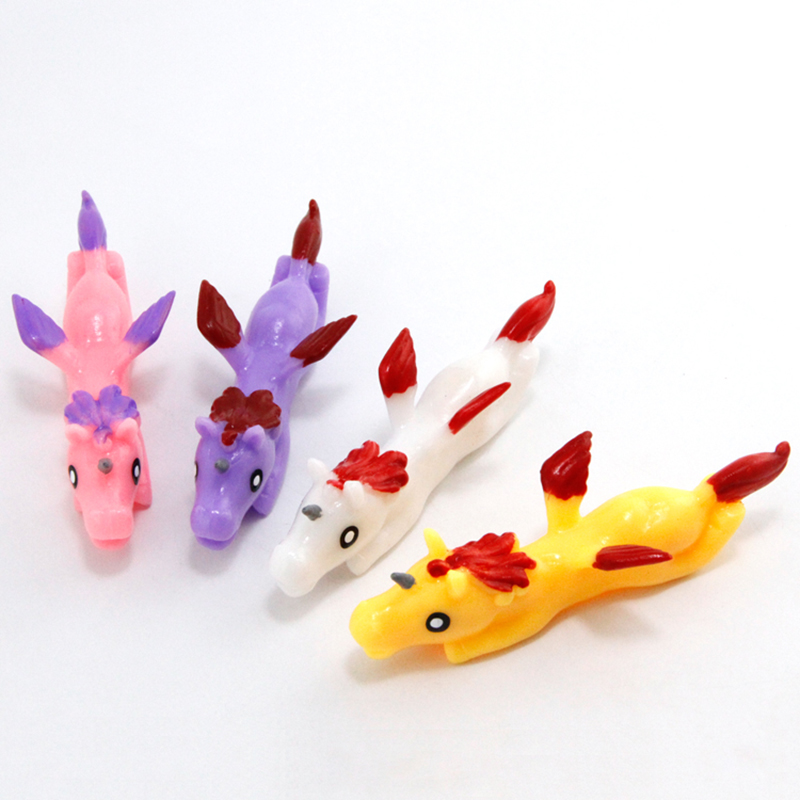 Soft Tpr Unicorn Animals Slingsho Hand Stess Relief Toy Sticky Sea Animal Catapult Finger Stretchy Slingshot Toy For Kids 