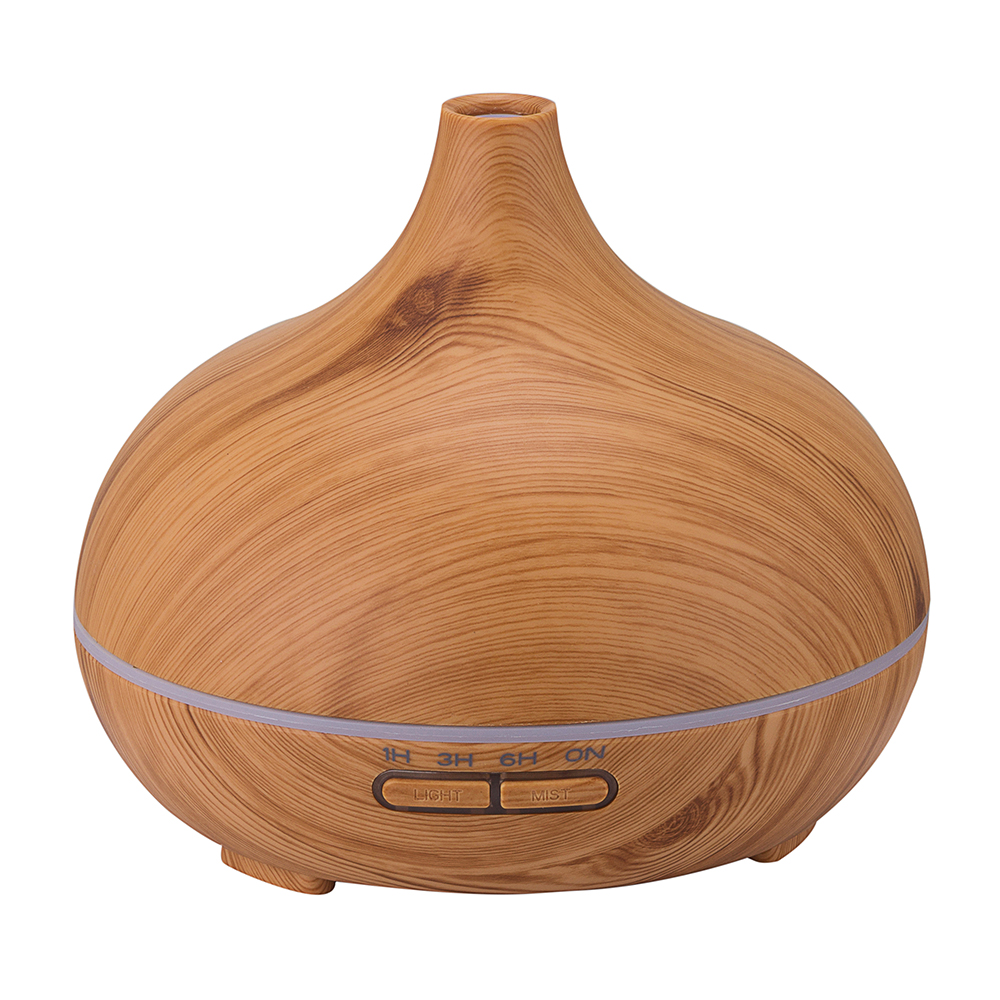 2020 Sell Well Wood Grain Onion Mini Air Diffuser Nano Aroma Cool Mist Ultrasonic Humidifier 