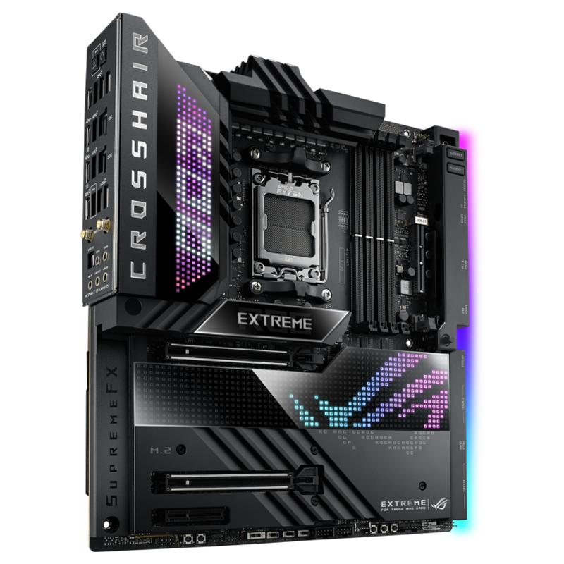 Rog Crosshair X670e Extreme Amd Socket Am5 X670 Ddr5 Wifi 6e Eatx Computer Hardware &amp; Software Pc Gaming Motherboard 