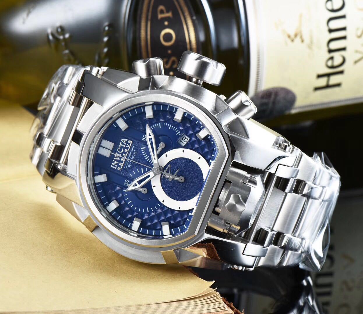 Wholesale Sales Of Popular Quartz Watches And Other European In Brazil Glass Men Stainless Steel Customizable Buckle Pointer 