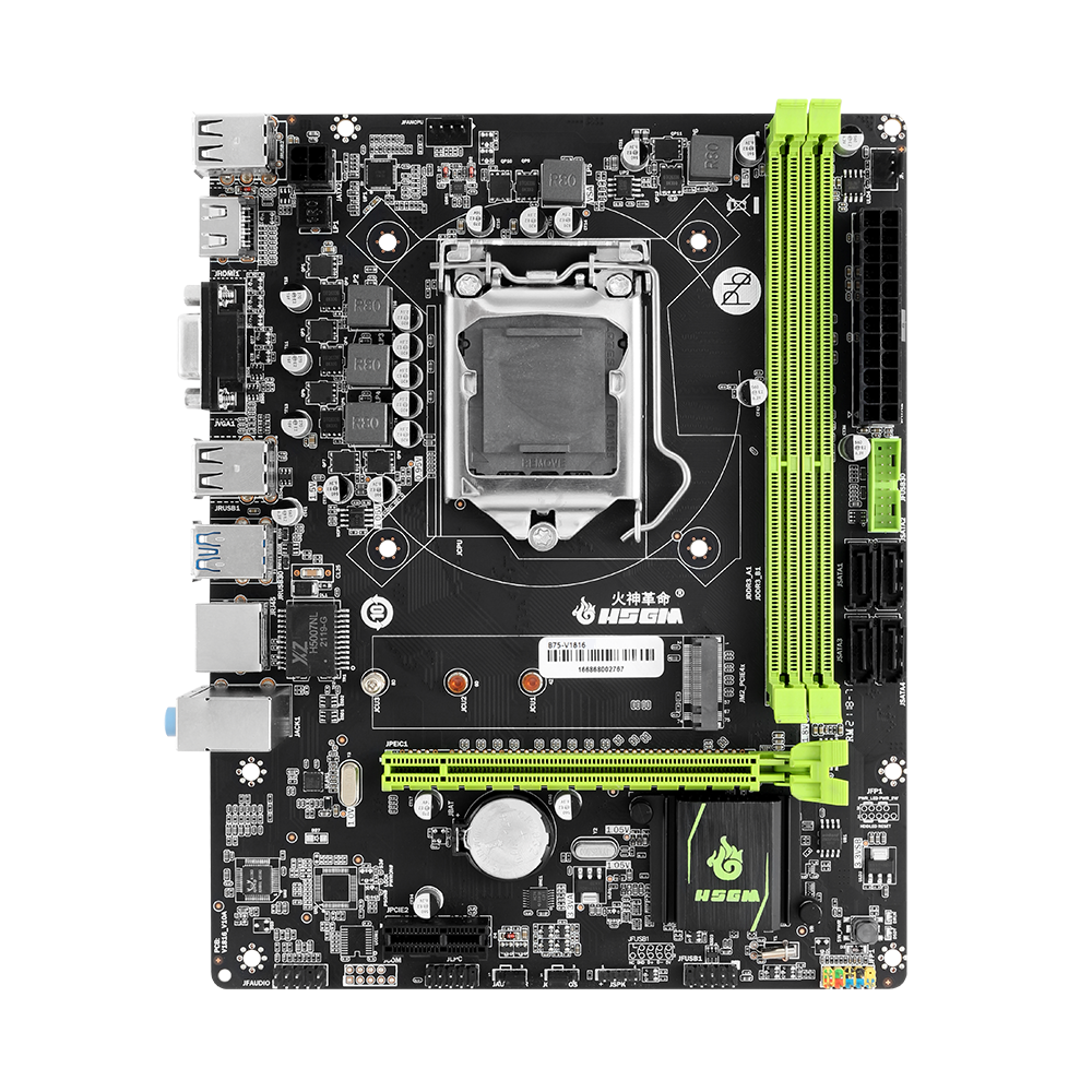 Hsgm Motherboard Computer In-tel H61-v1816 Chipset Desktop Motherboard Support Dual Channel Ddr3 